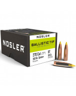 NOSLER Palle Ballistic Tip 277" 140gr SP Yellow Tip #27140 (50pz)