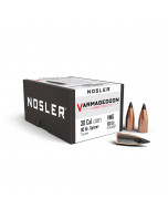 NOSLER Palle Varmageddon 308" 110gr FB Tipped Metallic-Black-Tip #34057 (100pz)
