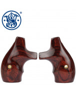 S&W Guance in Legno Boot Grips J Round RoseWood #227740000