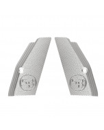 CZ 75 TS Guance CorteZigrinato Argento