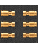 Aravon's Kit 6 bossoli 9x19 Luger Parabellum tiro indoor