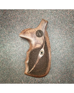 S&W Guance in Legno N Round Super Walnut Stipple with Laser Logo