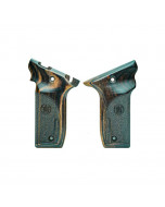 S&W Guance in Legno 22 Victory Classic Panel Dark Super Walnut Laser Logo and Label