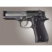 HOGUE Guance in Alluminio Beretta 92 Zigrinato Black #92179