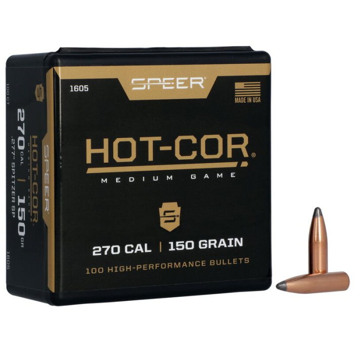 SPEER Palle Hot-Cor 277" 150gr SP #1605 (100pz)