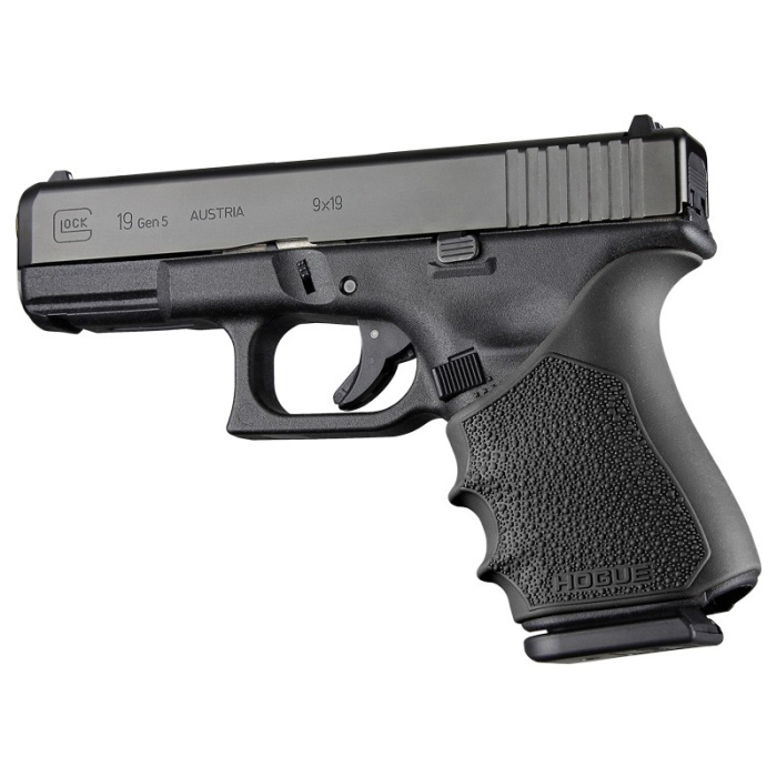 HOGUE Guance Sintetiche Glock 19 Gen 1-2-5 Black #17050