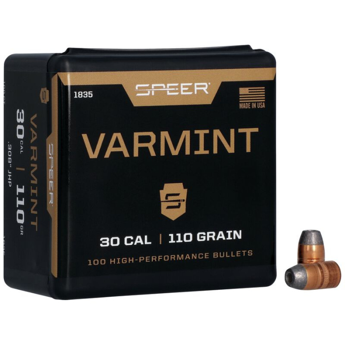SPEER Palle Varmint HP 308" 110gr HP #1835  (100pz)