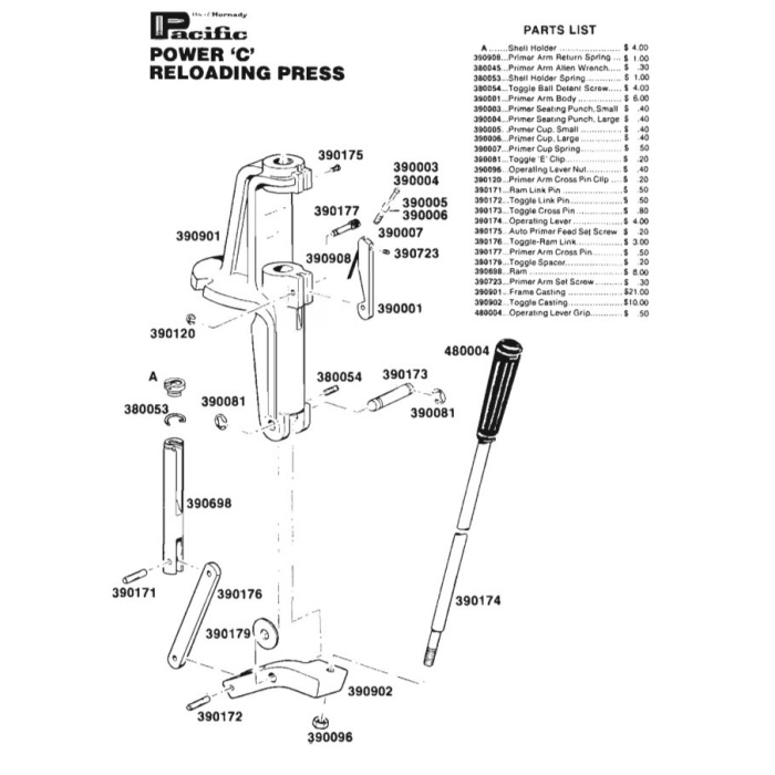 HORNADY Primer Arm Set Screw #390723 