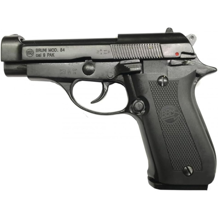 Pistola a Salve BRUNI 84 Cal.9 Pak Top Firing Nera