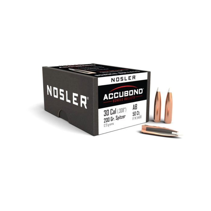 NOSLER Palle AccuBond 308" 200gr SP #54618 (50pz)