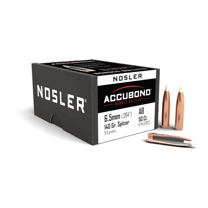 NOSLER Palle AccuBond 264" 140gr SP #57873 (50pz)