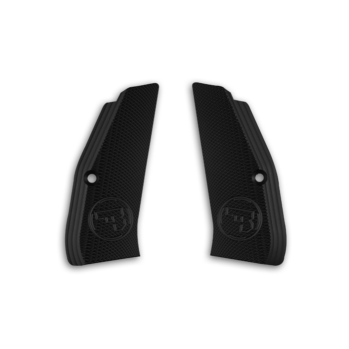 CZ 75 SP-01 Guance Zigrinate Lunghe Nero