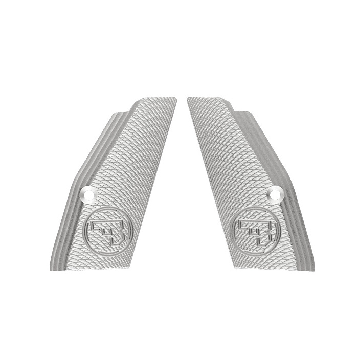 CZ 75 TS Guance CorteZigrinato Argento