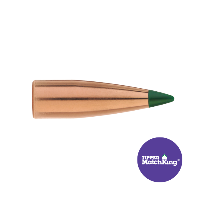 SIERRA Palle Tipped MatchKing 308" 300 AAC Blackout 125gr TMK #7725C (500pz)