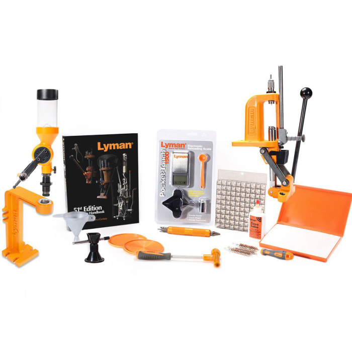 LYMAN Kit Pressa Brass Smith Victory Press Reloading Kit #7810360