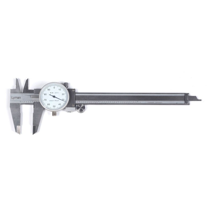 Lyman Stainless Steel Dial Caliper Calibro a Quadrante #7832212