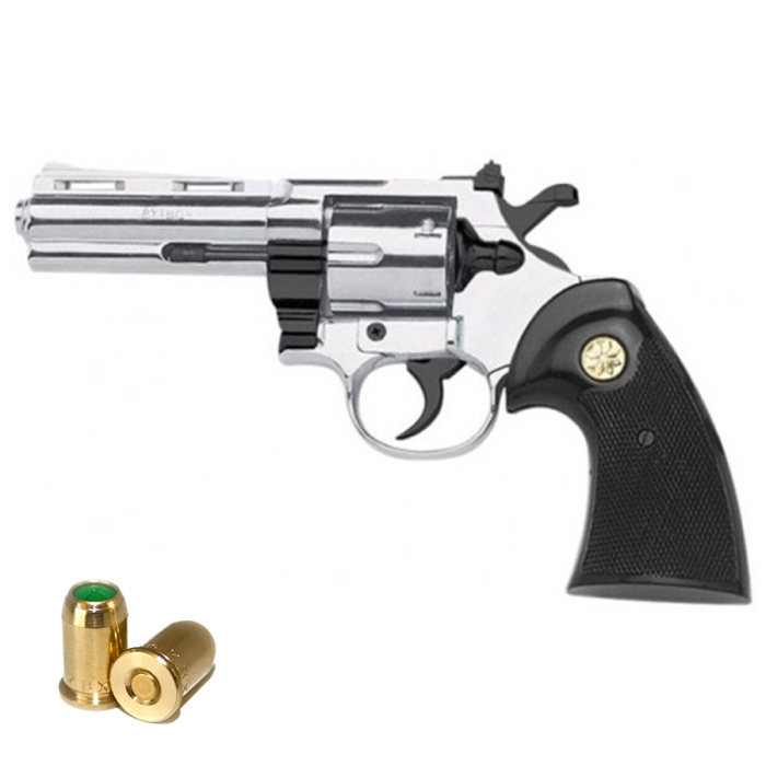 Revolver a Salve KIMAR Colt Python 4" Cal.380 Top Firing Acciaio