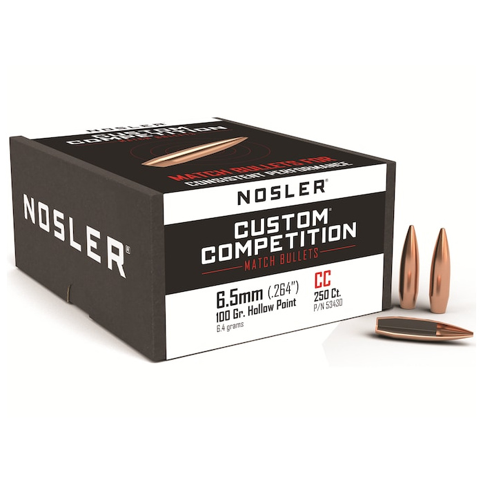 NOSLER Palle Competition 264" 100gr HPBT #53430 (250pz)