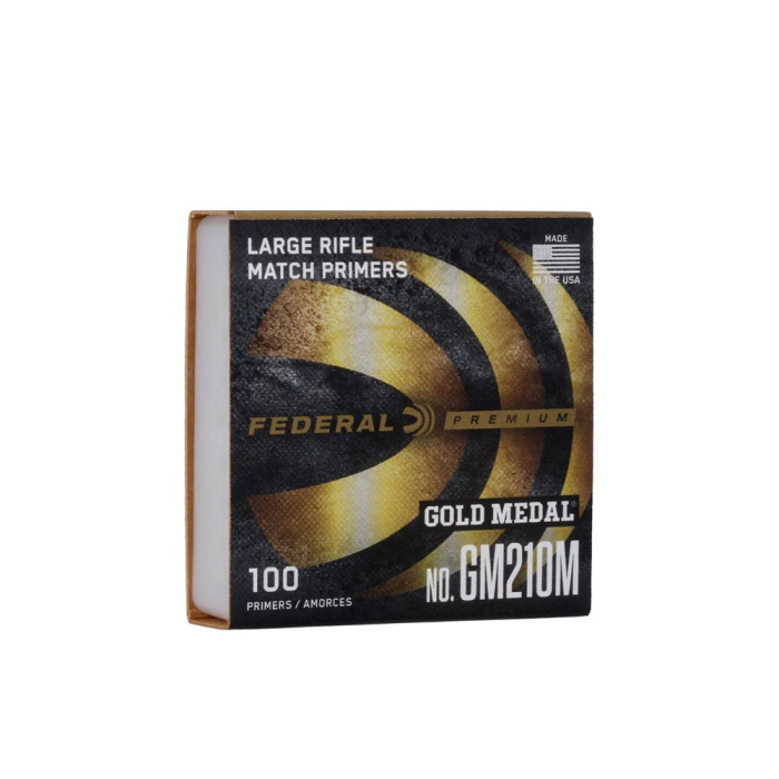 Inneschi FEDERAL Gold Medal Match Primers GM210MI Large Rifle (100pz)