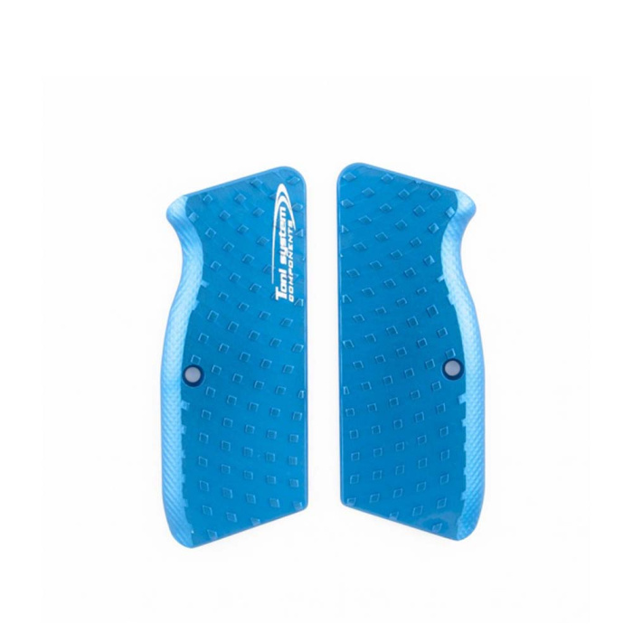 TONI SYSTEM Guance lunghe Vybram per Tanfoglio P19L-P21L-T95F Blue