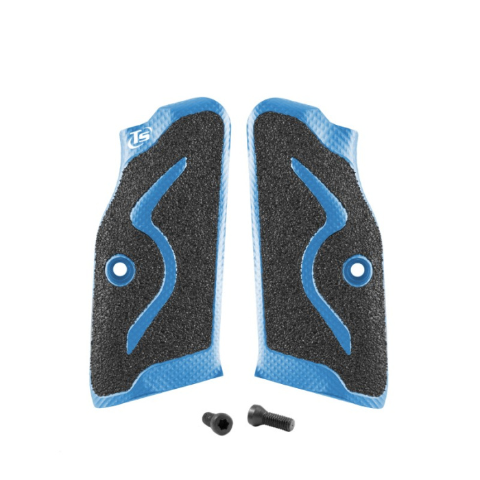 TONI SYSTEM Guancette Sport Production Tanfoglio Small Frame Lunghe Blu