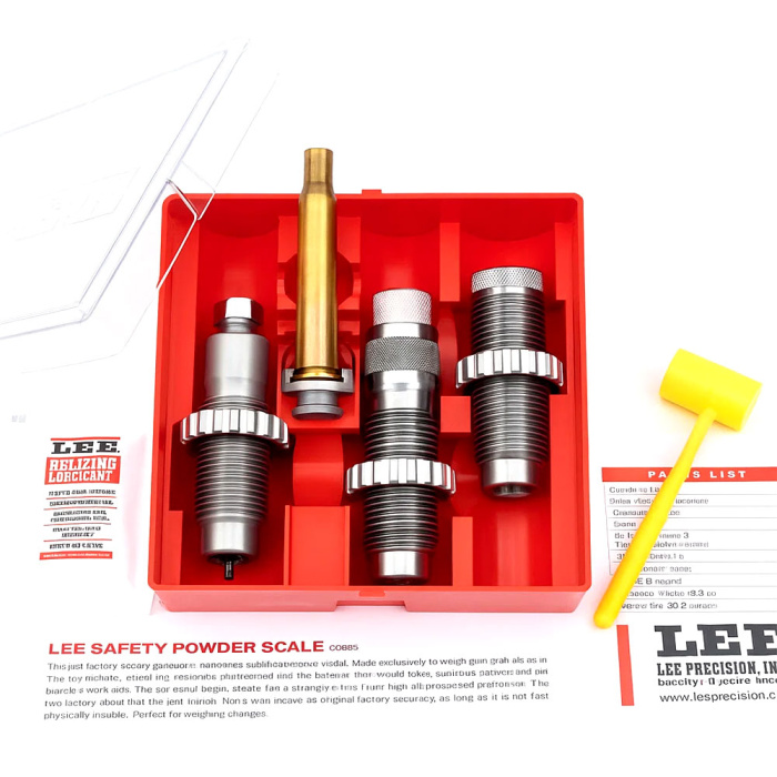 LEE Steel 3-Die Set 7.62x25mm Tokarev #90769