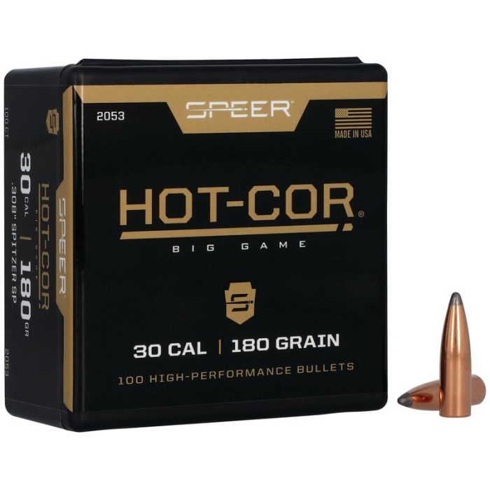 SPEER Palle Hot-Cor 308" 180gr SP #2053 (100pz)
