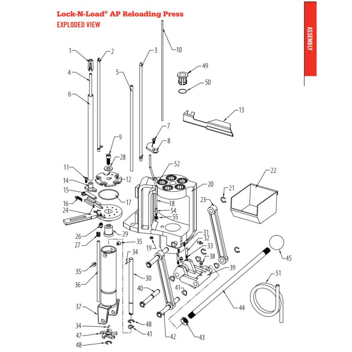 HORNADY Lock-N-Load Dowel Pin 1/8 X 1/2 #392306